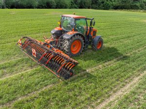 Kubota Rotary Hoe in cereals