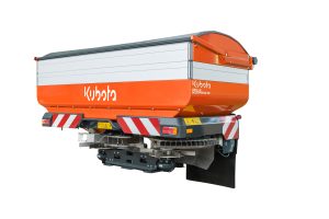 Kubota ISOBUS Spreader Connected with Kubota Sync