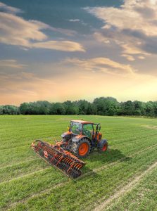 Kubota Rotary Hoe in cereals